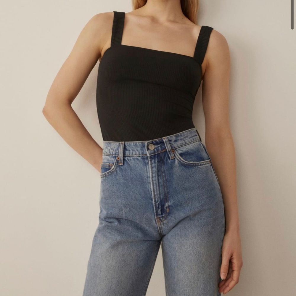 COPY - Reformation ribbed tank top, L